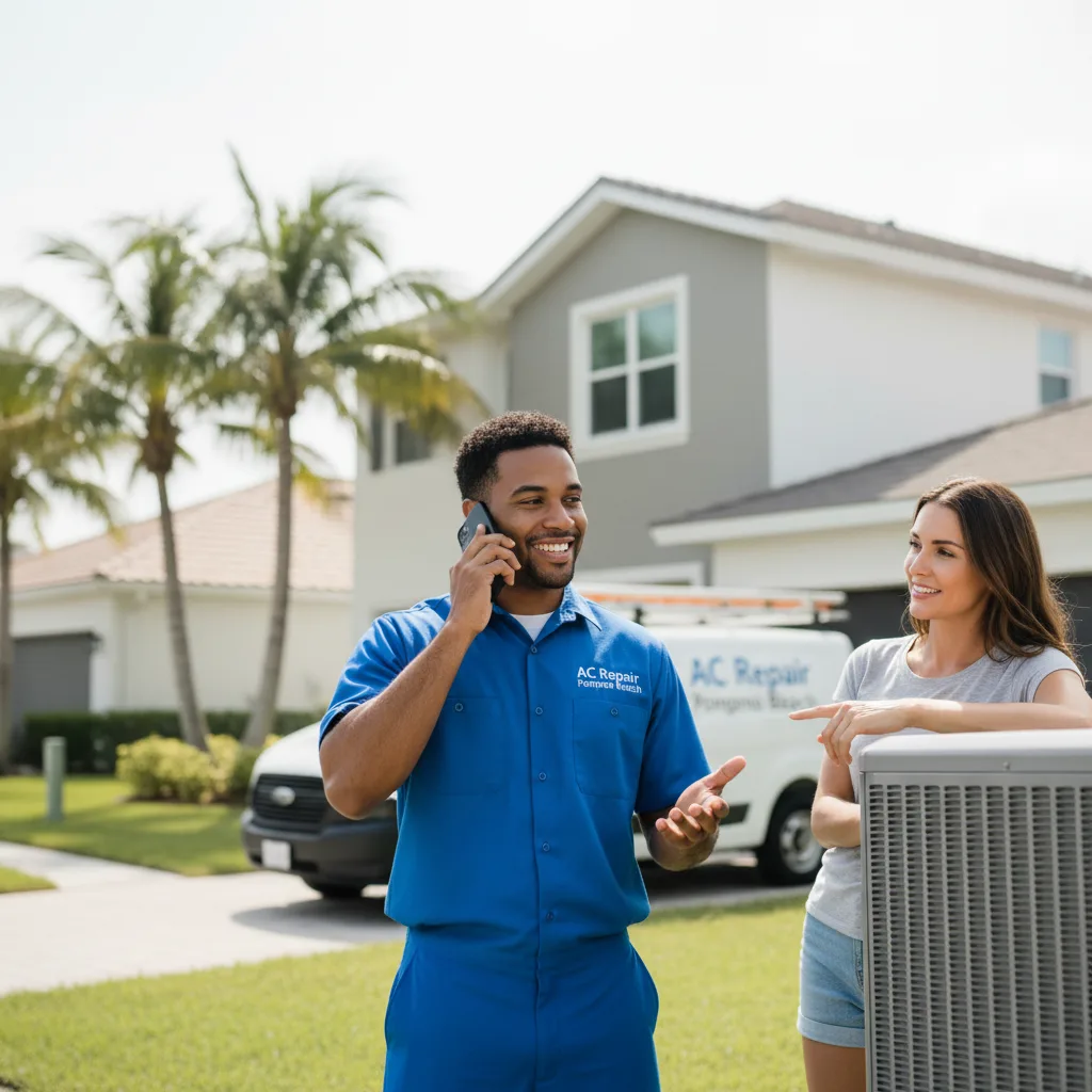 AC Repair Pompano Beach customer support in St. James